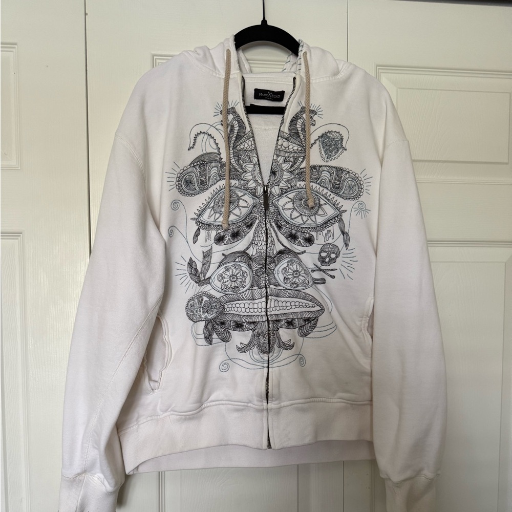 Marc Echo Cut and Sew zip up hoodie XXL
